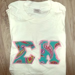 Sigma kappa Sorority letters